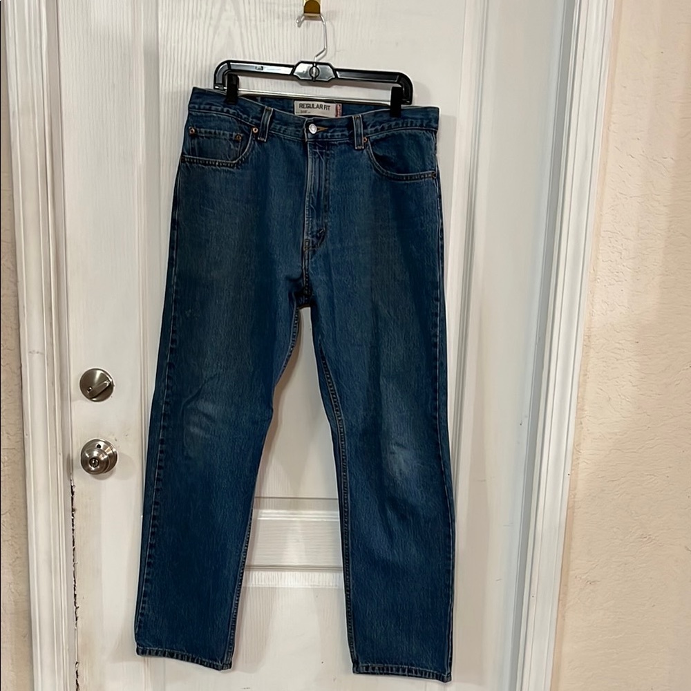 Levi's Blue Straight Jeans Classic Denim